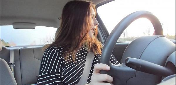  Fingering Myself While Driving
